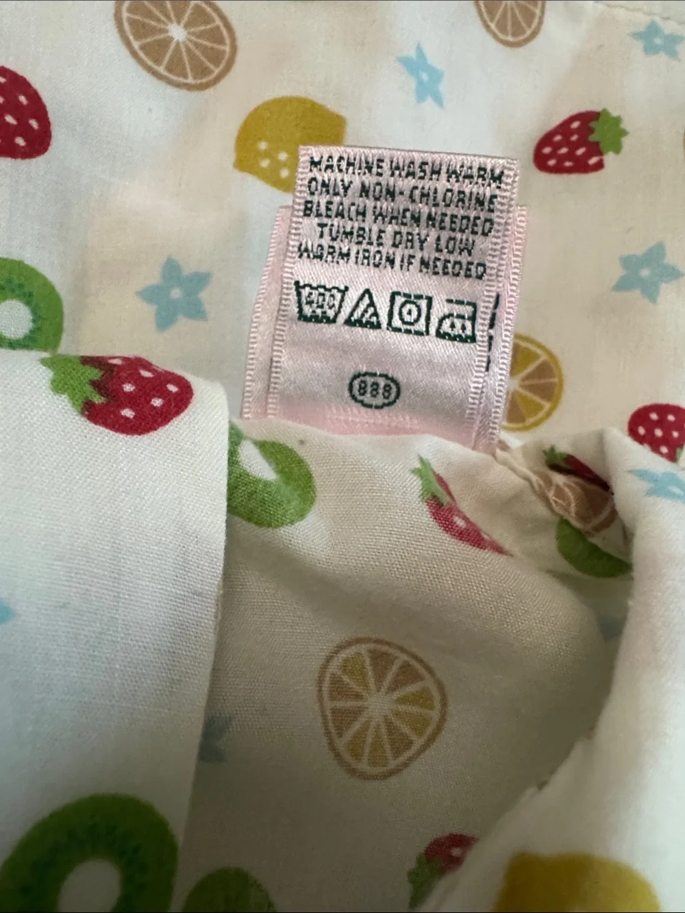 Laura Ashley Cream 100% Cotton Baby Girls 24 Months Fruit Summer Retro Dress